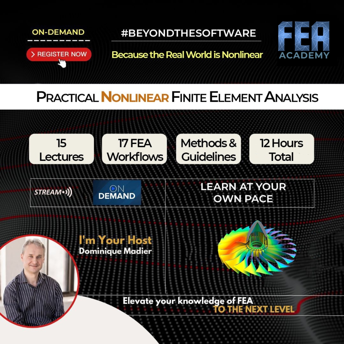 Practical Nonlinear FEA